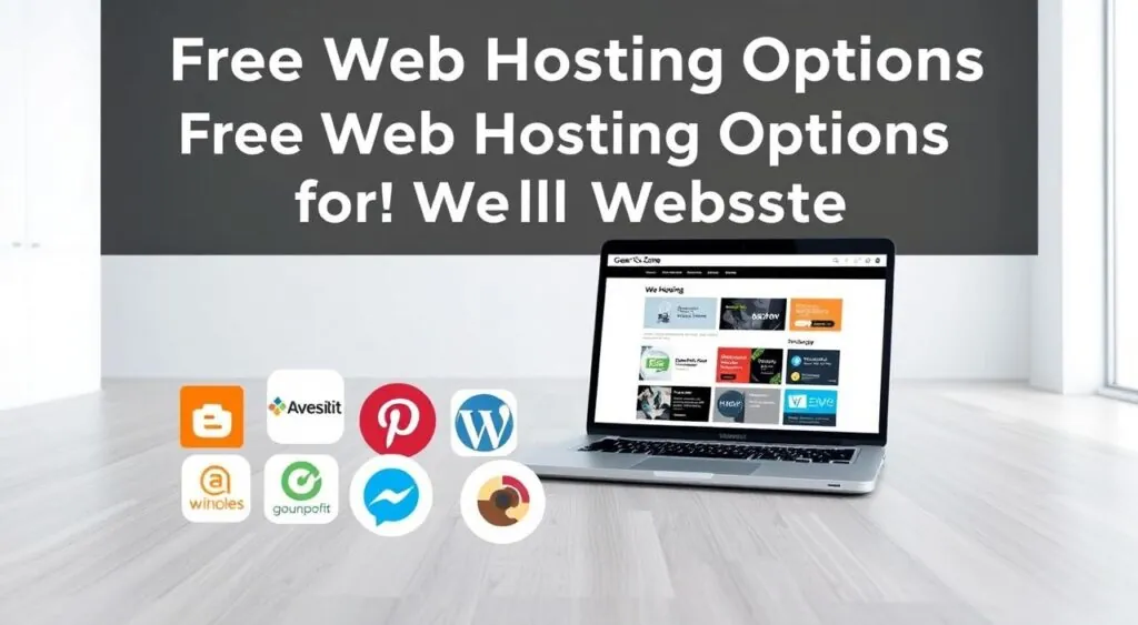 Prompt A vibrant, high-quality image of "Free Web Hosting Options for Small Websites", showcasing the Geek Tech Zone brand. Depicted in a modern, minimalist style, the foreground features various web hosting platform logos and icons, arranged in an aesthetically pleasing layout. The middle ground showcases a laptop displaying a website, representing the various free web hosting solutions available. The background is a clean, light-filled space, with subtle textures and gradients to create a professional, inviting atmosphere. The overall image conveys the benefits of free web hosting for small websites, with a focus on the Geek Tech Zone brand's expertise in this domain.